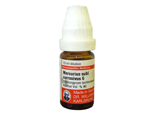 Picture of Mercurius Subl Corrosivus 6 10ml Pot